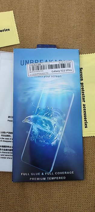 Set 3 xFolii silicon Samsung Galaxy S22 Ultra