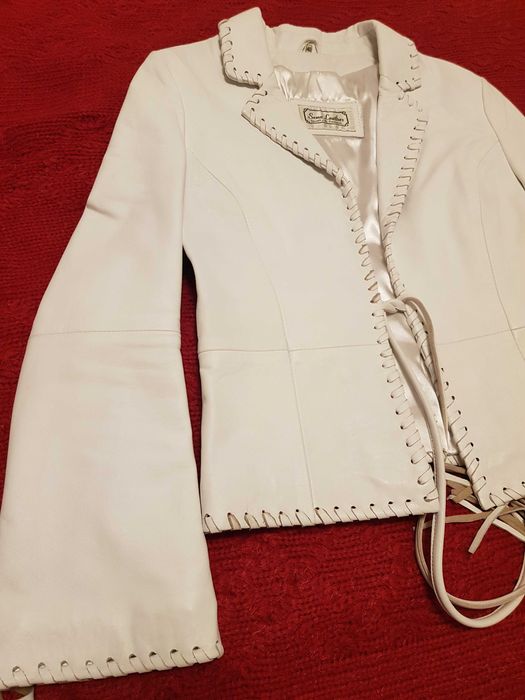 Geaca dama eleganta din piele naturala-marimea 40