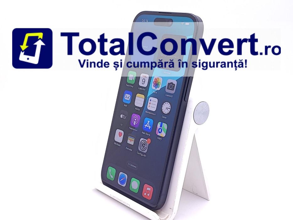 Apple iPhone 15 256GB Black 6GB Single SIM, Garantie 24 luni | #D86575