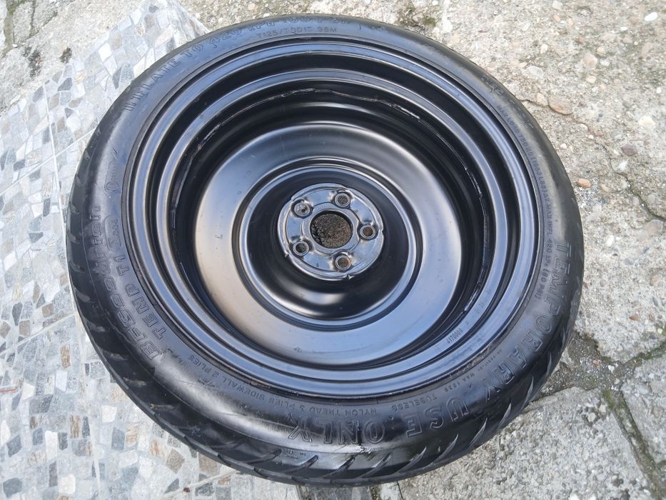 Резервна гума патерица 17 5х100 54.1мм Toyota Avensis 2003-2009 Тойота