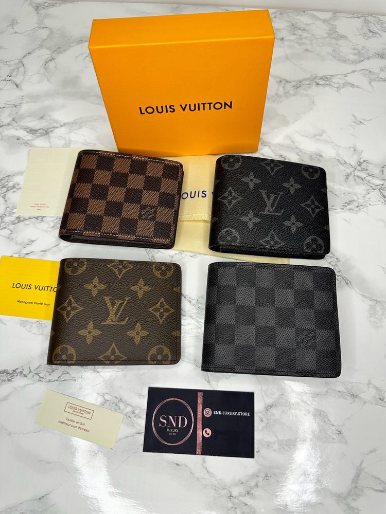 Portofel Louis Vuitton piele canvas 100% cutie inclusa cadou (54)