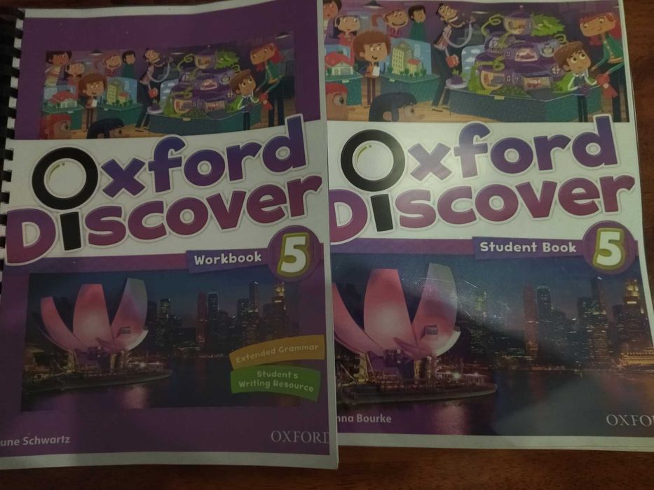 Oxford Discover Workbook  и Student book