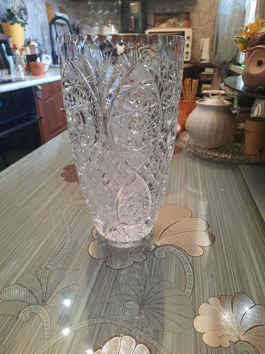 Ваза для цветов большая чехословакия