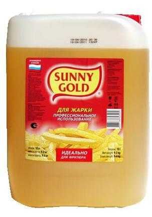 Фритюрная масло «SUNNY GOLD»