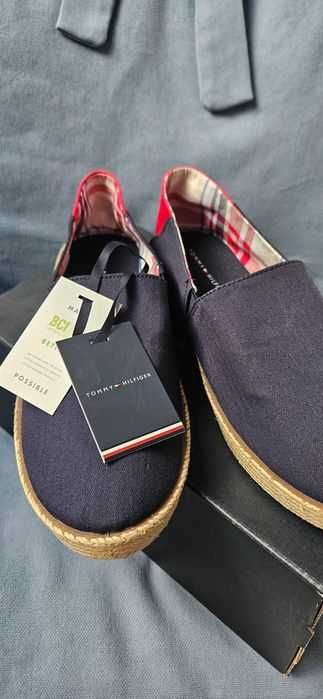 Espadrile barbatesti de vara, Tommy Hilfiger, Eur 44