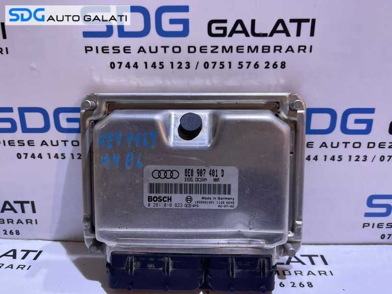 ECU Calculator Motor Audi A4 B6 2.5 TDI V6 AKE Automat 2001 - 2005 Cod 8E0907401D 0281010823