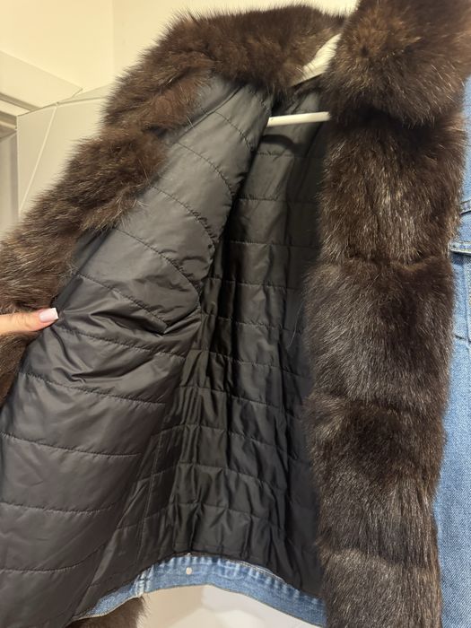 Палто с косъм