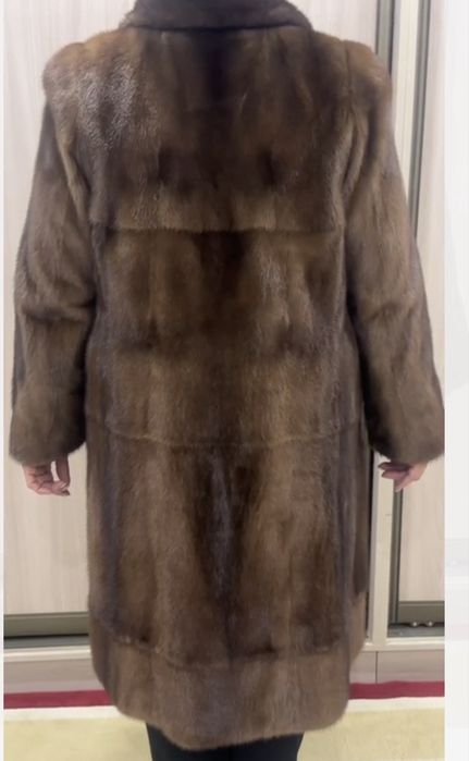 Норковая шуба,греческая.