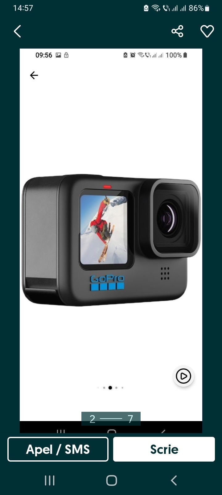 GoPro Hero 10,Black