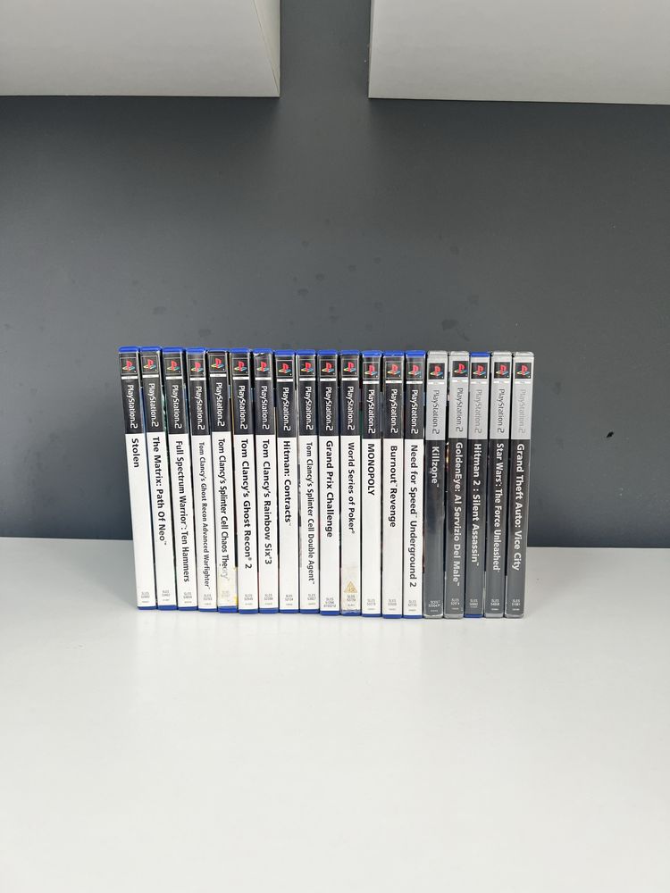 PS2 Slim modat, 19 jocuri