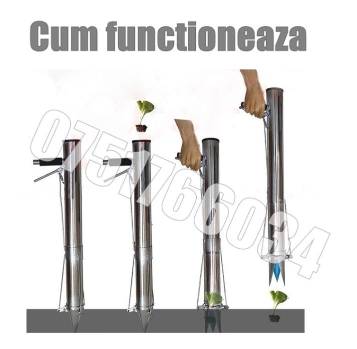 Plantator Rasaduri Manual Cultivator Semanator PR Livrare GRATUITA