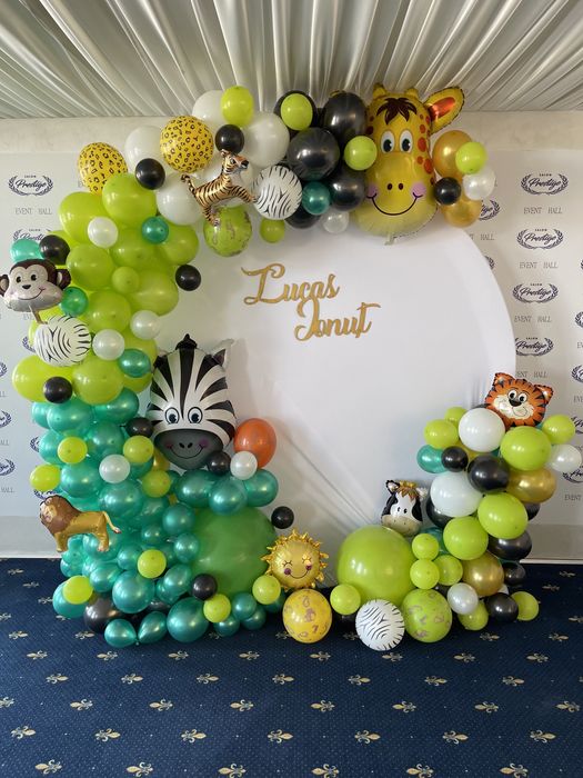 Arcada baloane , photo corner , baloane heliu