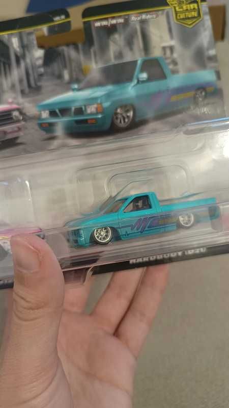 Mașinuțe Hot Wheels Premium duo pack Lamborghini Lancia Datsun Nissan