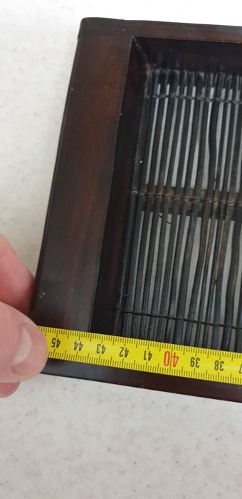 Accesoriu decorațiune servire lemn bambus 1950