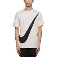 Tricou sport NIKE REGULAR FIT CREM 100 % bumbac - MARIME - S - NOU