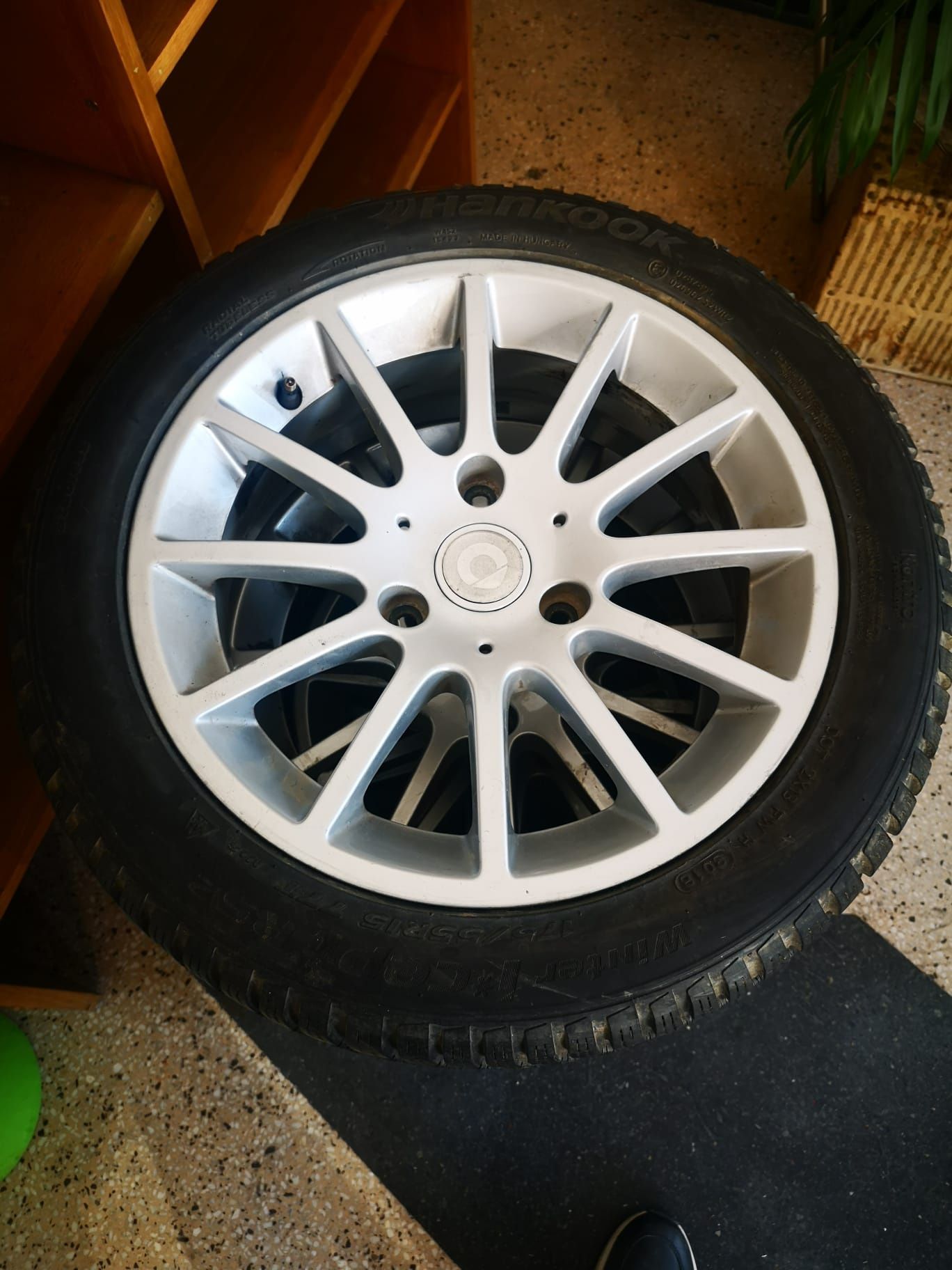 Set roti Smart Fortwo W451 IARNĂ DOT 2018 155/60r15 și 175/55r15