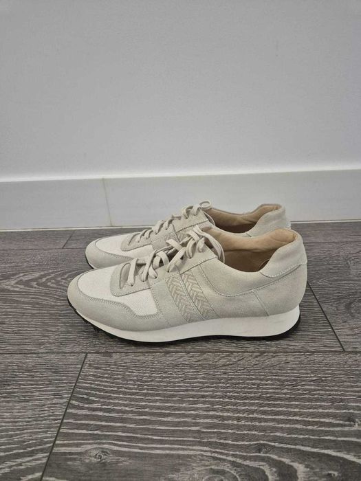 Sneakeri Malo Italy piele intoarsa