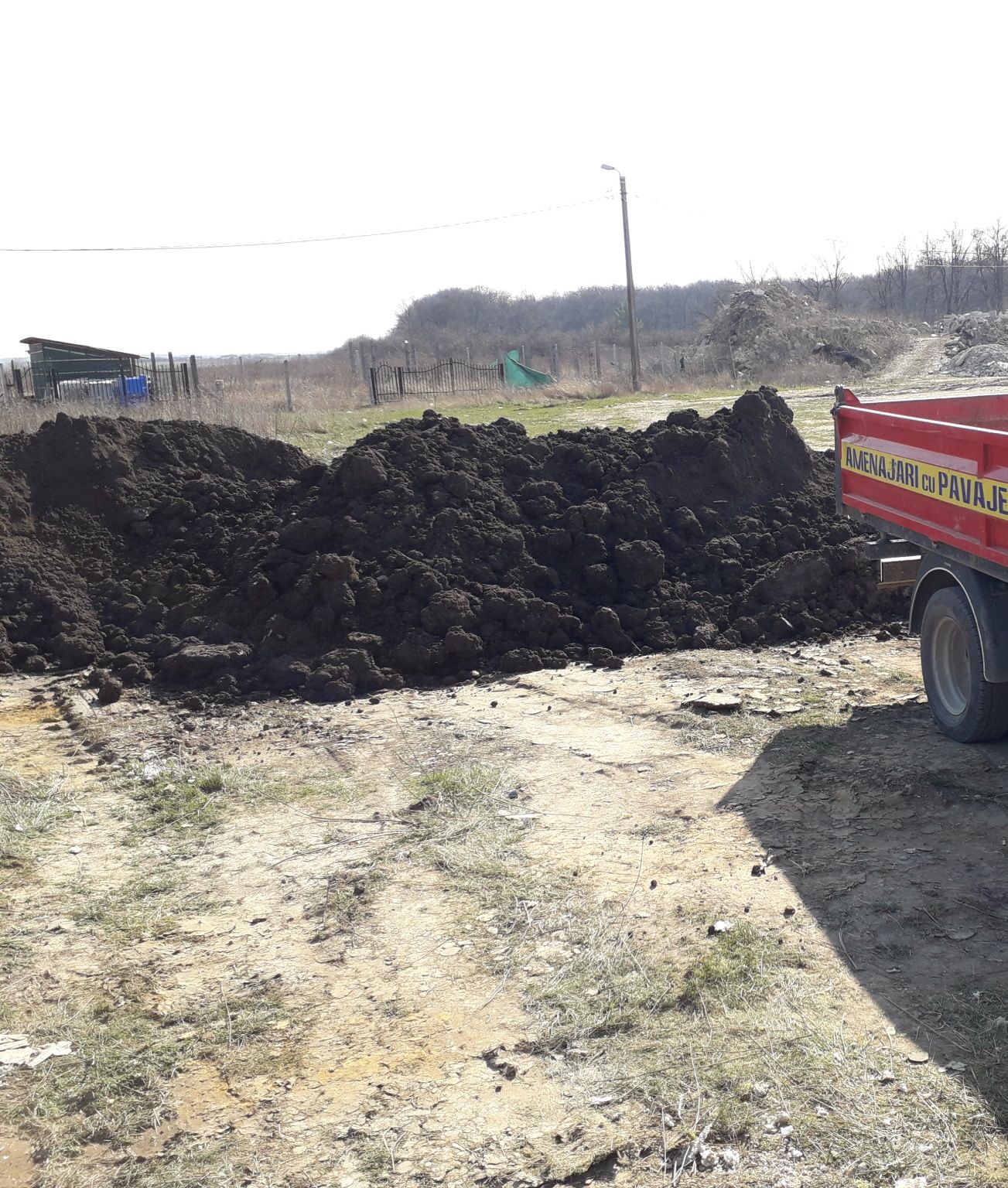 Pamant NEGRU pt Grădină -Gazon