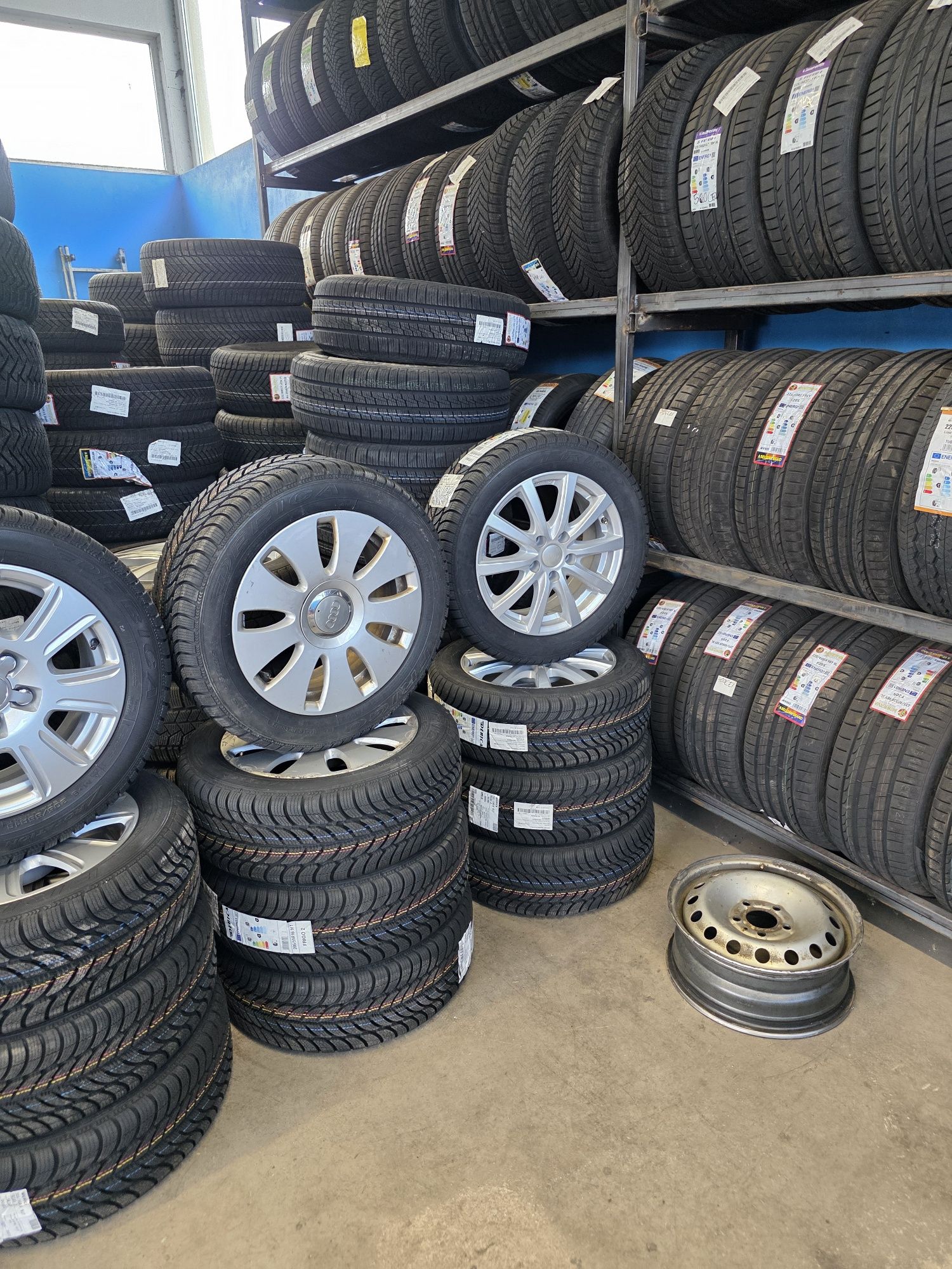 Jante aliaj Audi vw skoda anvelope noi