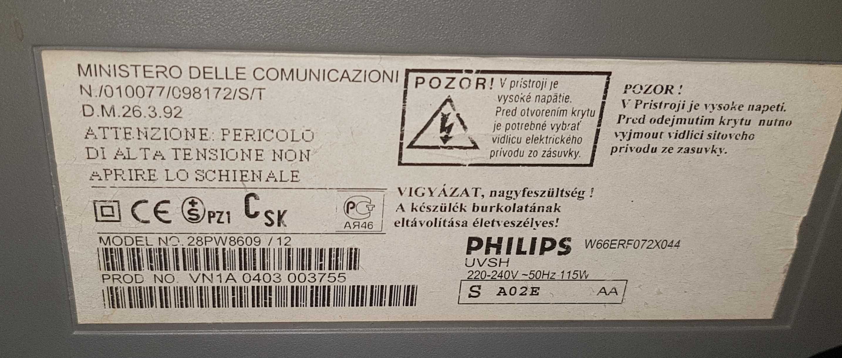 Televizor PHILIPS SA20E 80cm dolby surround stare perfecta