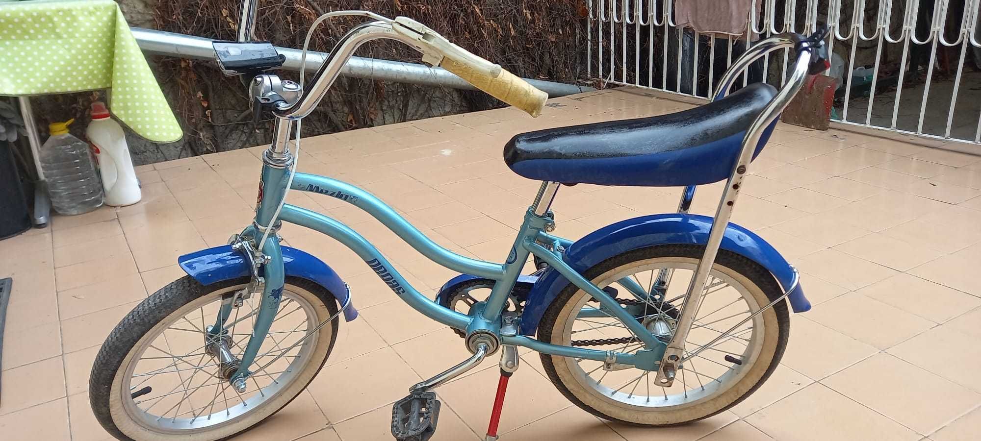 Bicicleta mezin bleu Pegas