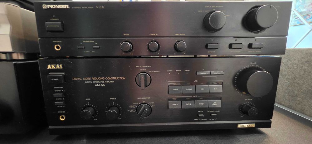 2 x amplificatoare, network streamer, boxe