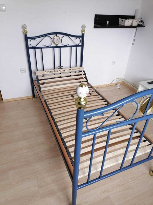 Pat 190cm/90cm cu accesorii pentru persoane imobilizate