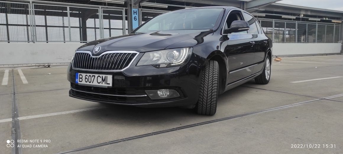 Skoda superb 2 facelift