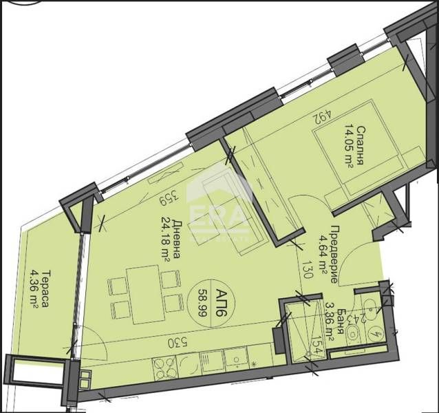 Продава се Двустаен апартамент в Варна, Бриз - 72 кв.м за 2095 €/кв.м - Снимка #6