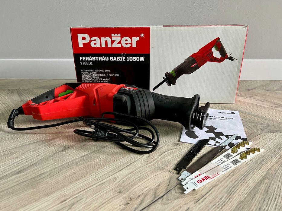 Fierastrau electric sabie Panzer, YT2201, 1050 W