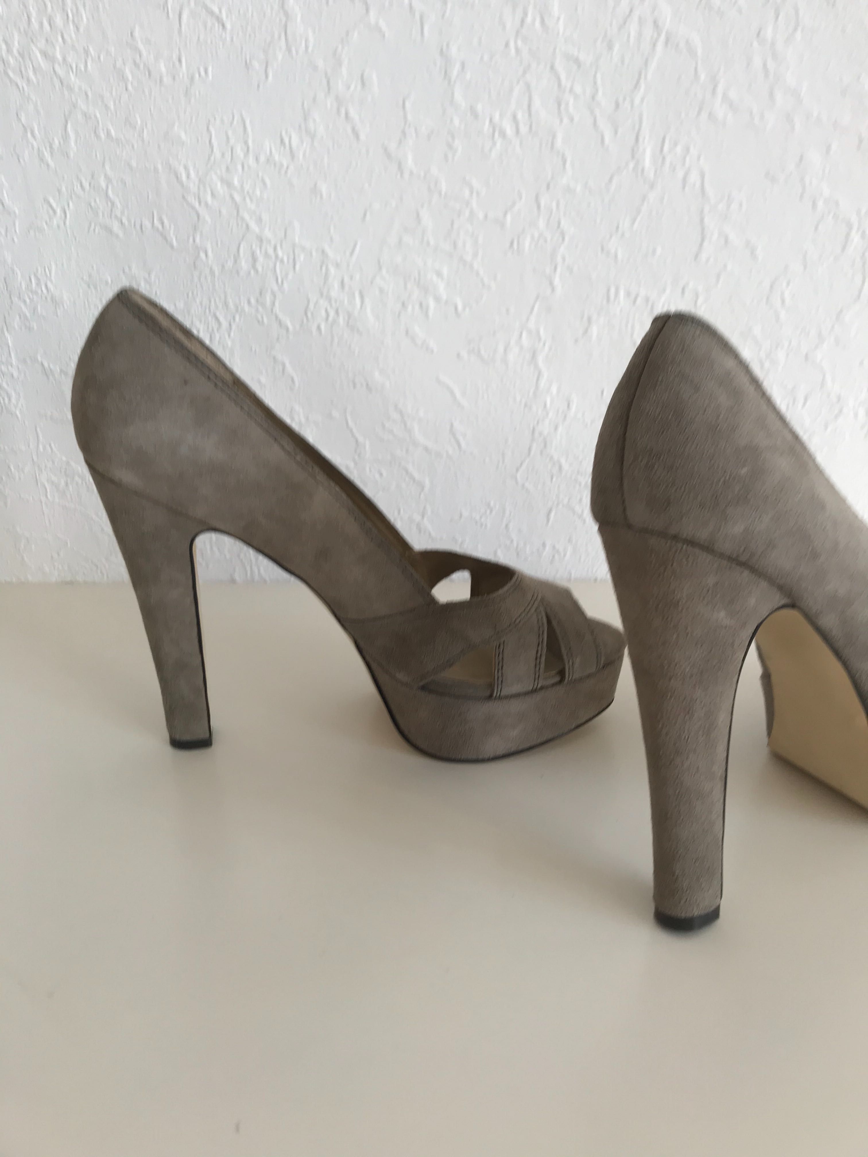 Pantofi ,  High heels Steve Maden, piele intoarsa, noi, 39