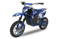 Motocicleta electrica copii 5-10 ani Nitro Eco Jackal 1000W 10" Blue