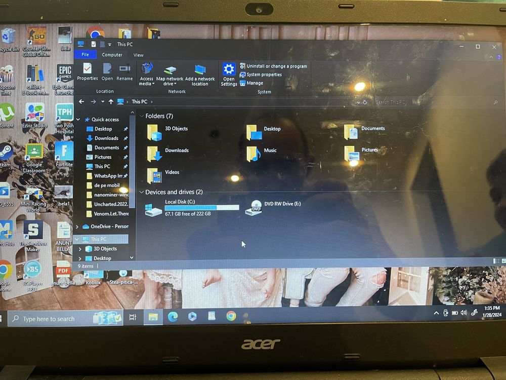 Laptop Acer E5-551G-F50E 15,6inch