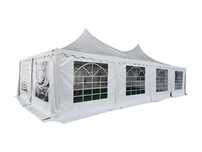 Pagoda 5x10m 500 G/m² Pvc, Alb - Corturi24
