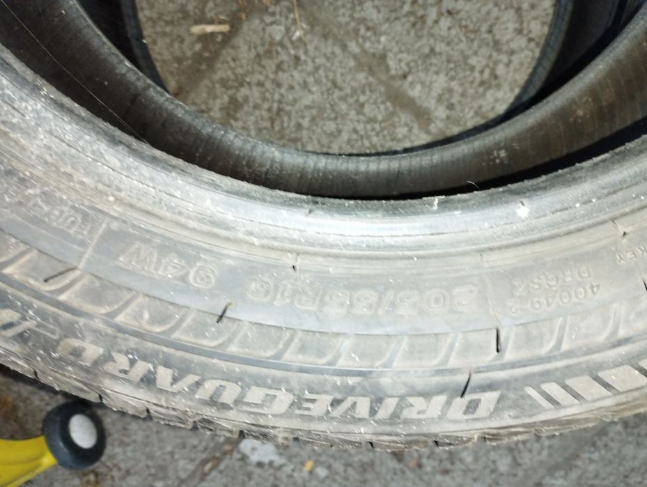 Летни гуми 205 55 16, 2 bridgestone и 2 fulda