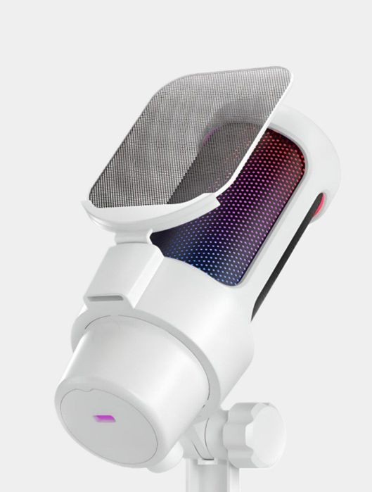 Игровое микрофон белый