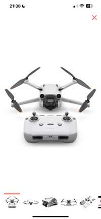 Дрон DJI Mini 3 Pro серый