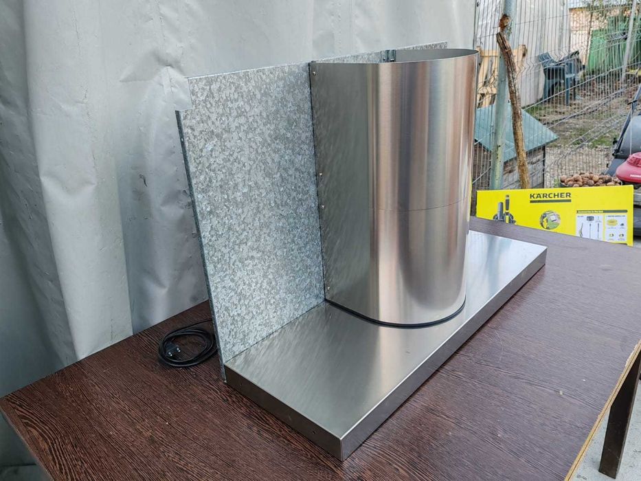 Hota de bucatarie /terasa, inox, import Italia, outlet, noua, 86/58/31