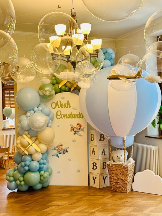 Decorațiuni și aranjamente baloane | Botez | Nunta | Majorat