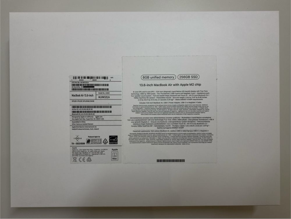 MacBook Air M2 (2022) | Отлично състояние | Активна гаранция