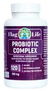 PROBIOTIC COMPLEX, Пробиотик - 120 капс, 5 щама, 125 млрд микробиома