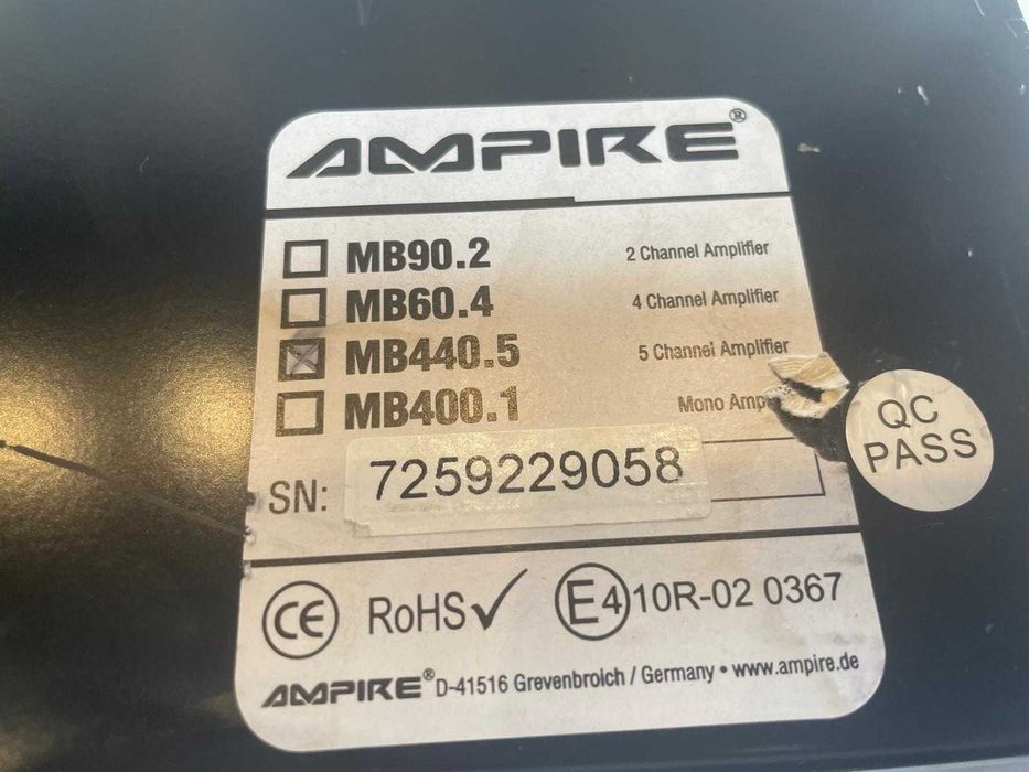 Amplificator statie auto Ampire MB 440.5 5canale