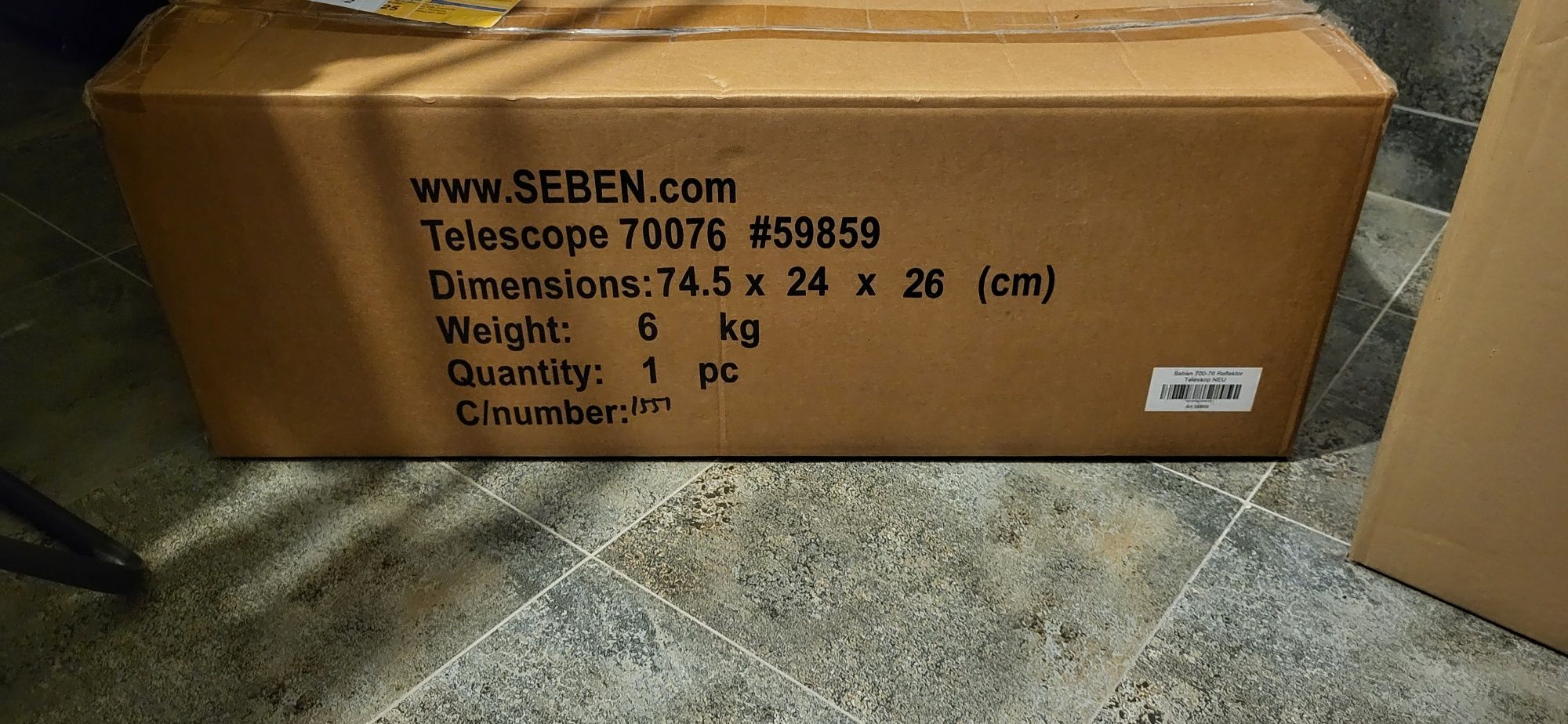 Telescop Seben big Pack 700-76