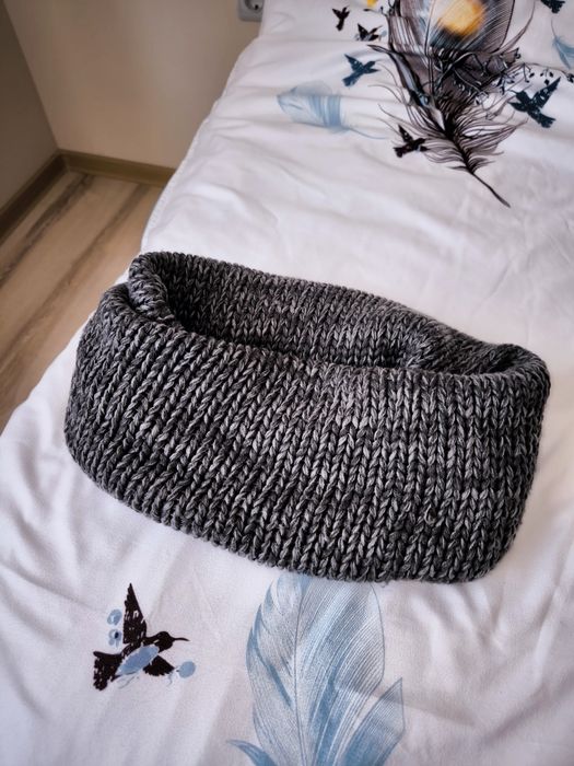 Плетен шал тип яка