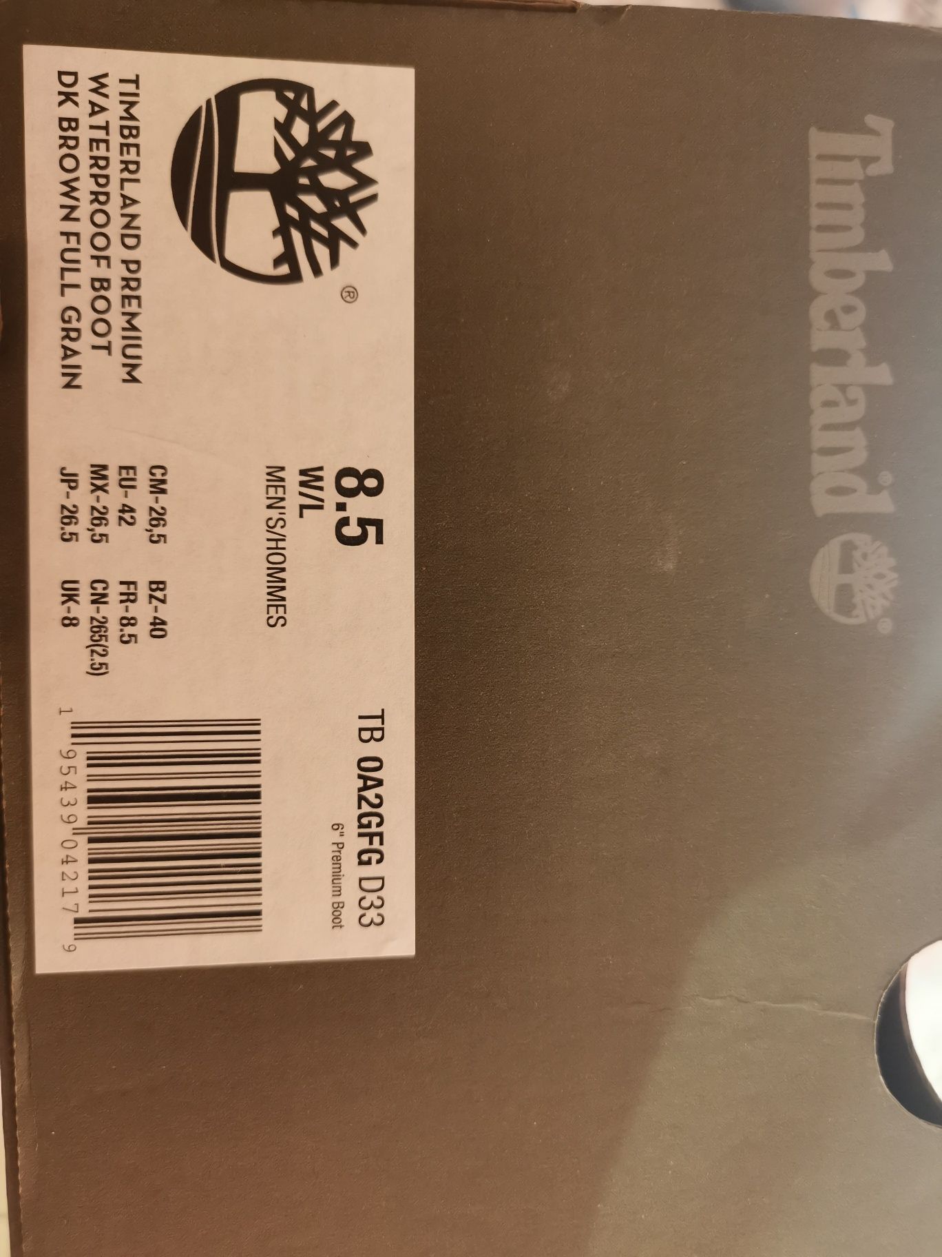 Timberland 6inch maro închis!