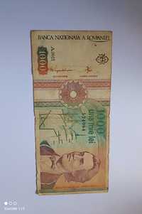 Vând bacnotă de 1000 lei din 1991 cu Eminescu