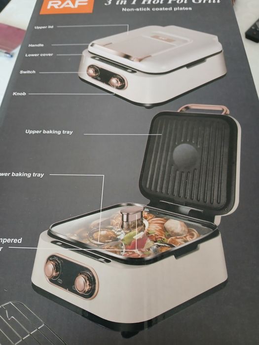 Продавам уред с два грила.Цена 130лв