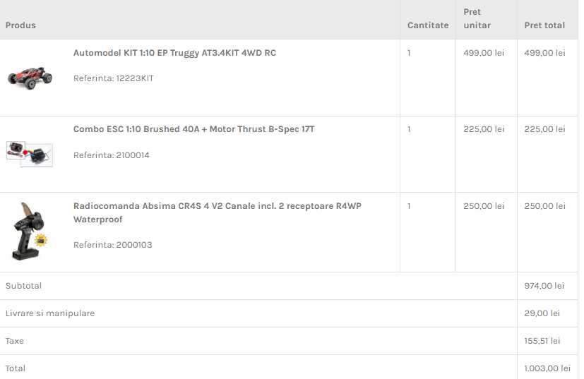 Automodel KIT 1:10 EP Truggy AT3.4KIT 4WD RC