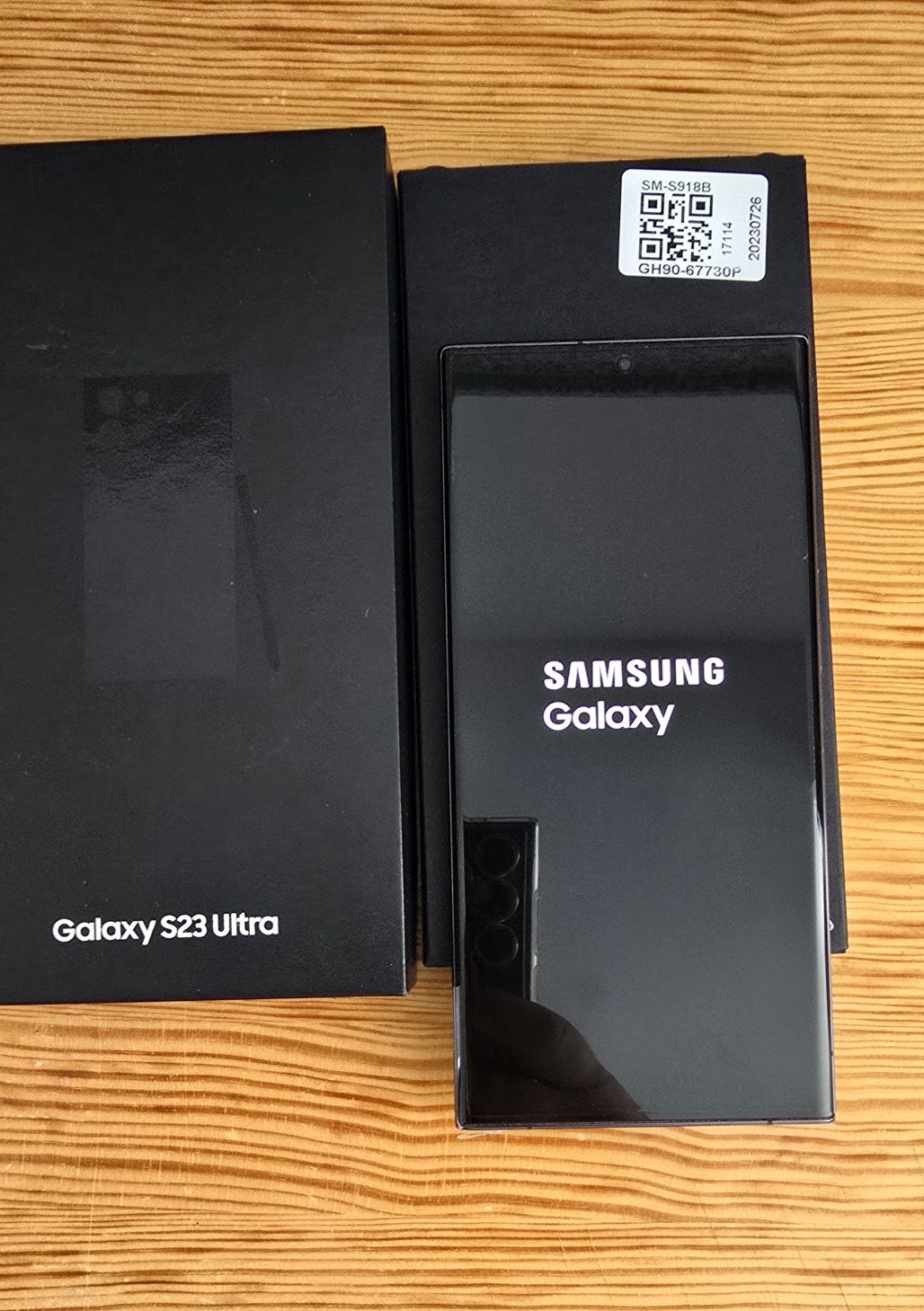 Samsung Galaxy S23 Ultra 5G 512GB 12GB RAM Phantom Black