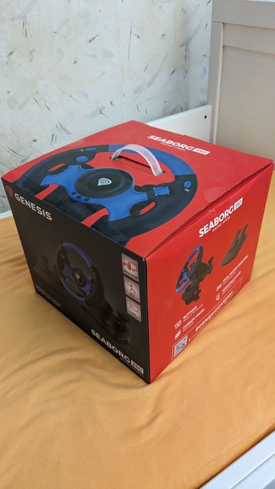 Волан с педали Genesis Seaborg 350 – като нов, за PC / PS4 / Xbox